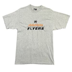 Vintage Pro Player Philadelphia Flyers T-Shirt Mens Medium Embroidered NHL